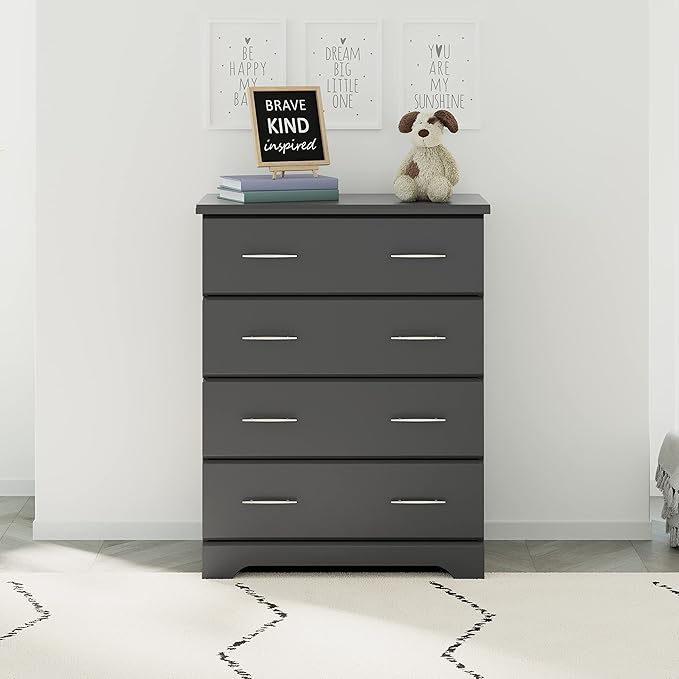 Storkcraft Brookside 4 Drawer Dresser – GREENGUARD Gold Certified, Dresser - Image 2