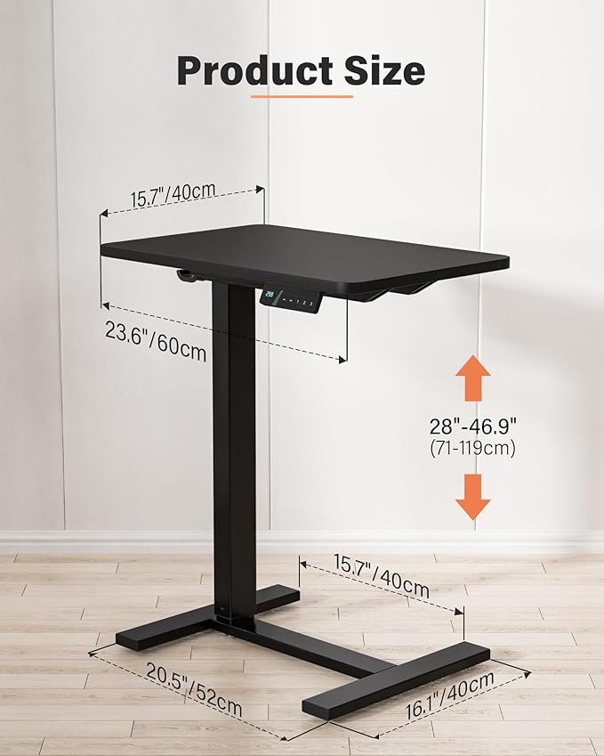 Mobile Standing Desk with Wheels - Image 2
