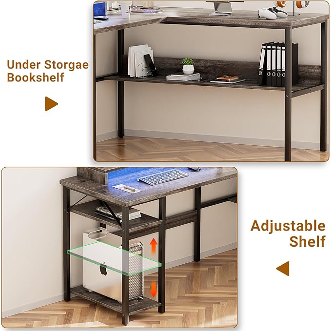 Unikito Reversible L Shaped Desk - Image 5