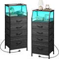 WLIVE Night Stand Set of 2 by WLIVE