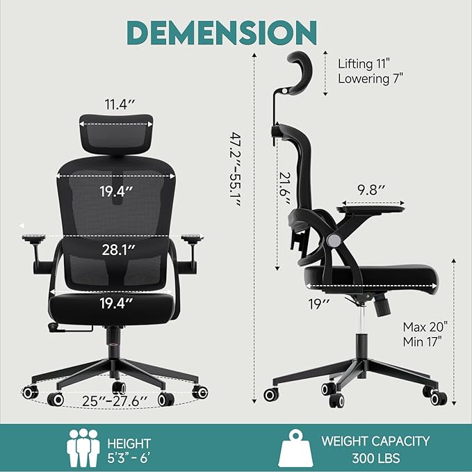 Office Chair Ergonomic Desk Chair - Image 2