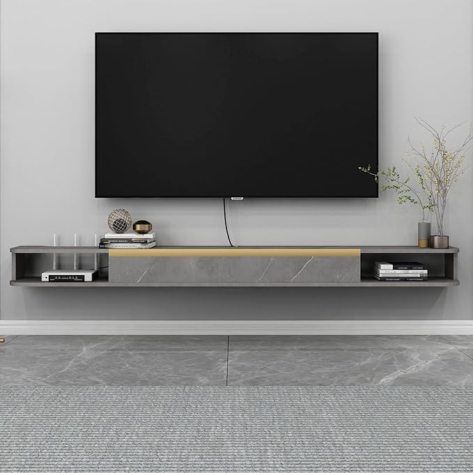 Floating TV Stand, Floating Shelves - Image 9