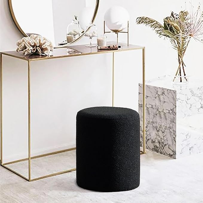 Get Set Style Modern Round Ottoman - Image 4