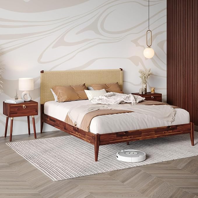 Bme Selina Wood Platform Bed Frame - Image 6