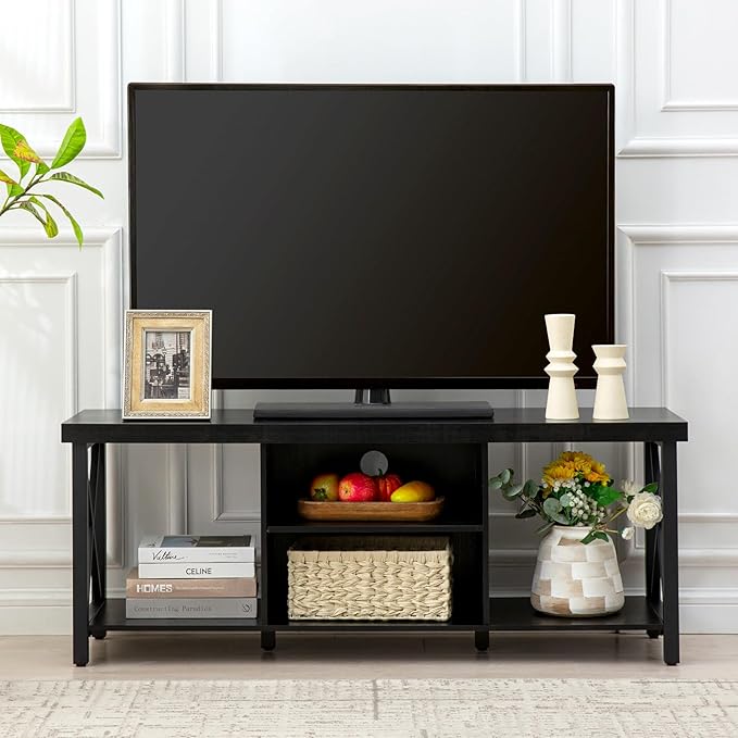 GAZHOME TV Stand for TV up to 55 Inches, TV Cabinet - Image 6