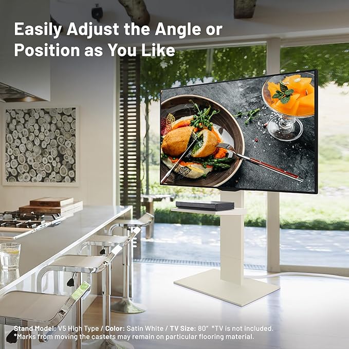 WALL V5 High Type | Minimalist Rolling TV Stand - Image 5