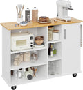 Shintenchi 47”W Kitchen Storage Island Cart by Shintenchi