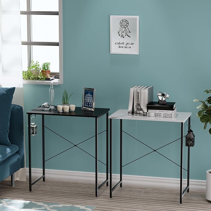 Pamray 23 Inch Computer Desk for Small Spaces, Home Office Work Desk - Image 6