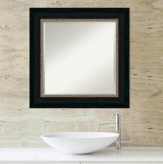 Amanti Art Bronze Bathroom Mirror - Image 5