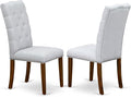 East West Furniture ELP8T05 Elsa Parson Dining Chairs by EastWestFurniture