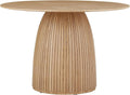 Mushroom-Shape Wooden Round Dining Table Modern Kitchen Dinner Furniture by Unknown