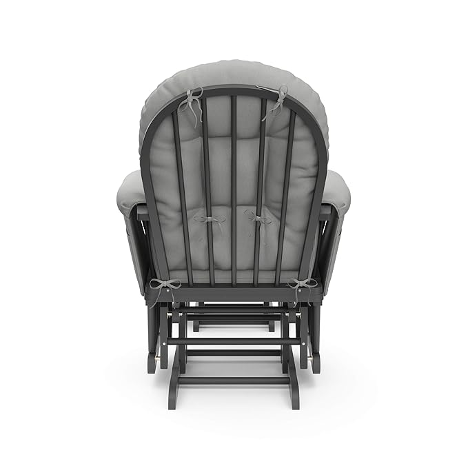 Storkcraft Premium Hoop Glider & Ottoman — GREENGUARD Gold Certified Nursery - Image 7