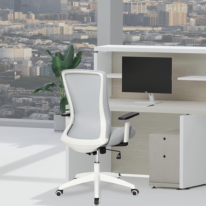 Office Chair, Mesh Desk Chair Executive Computer Chair, 400lbs Big and Tall - Image 2