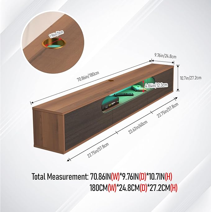 Pmnianhua Floating TV Stand - Image 2