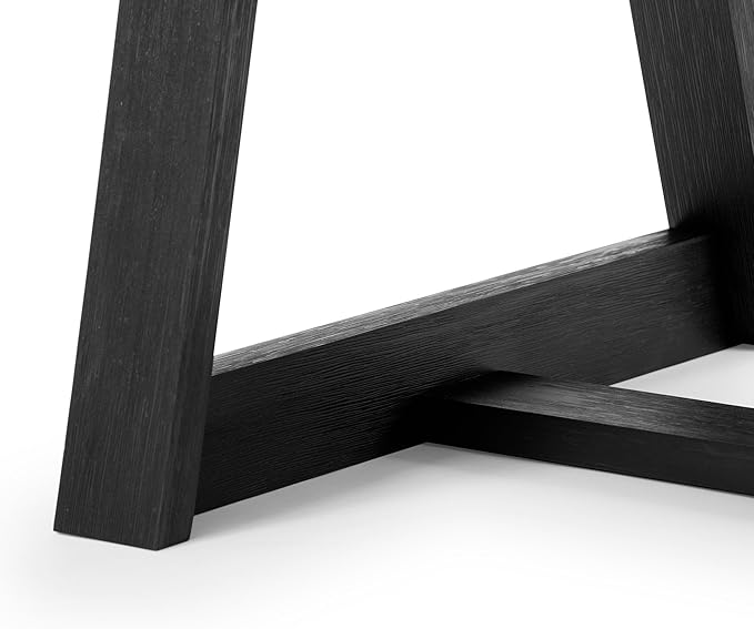 Plank+Beam Classic Rectangular Coffee Table, 40 Inch Farmhouse Coffee Table - Image 6