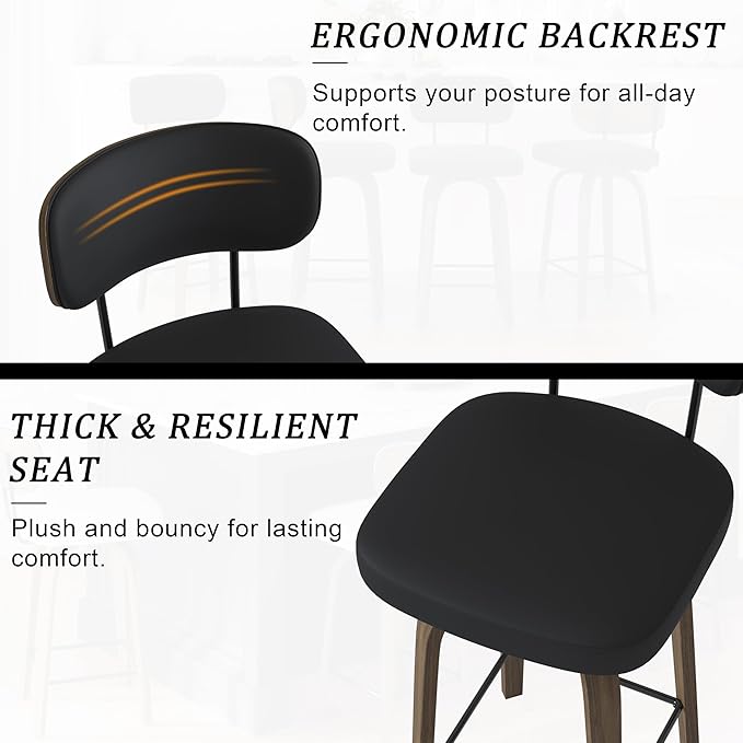 Swivel Counter Height Bar Stools - Image 7