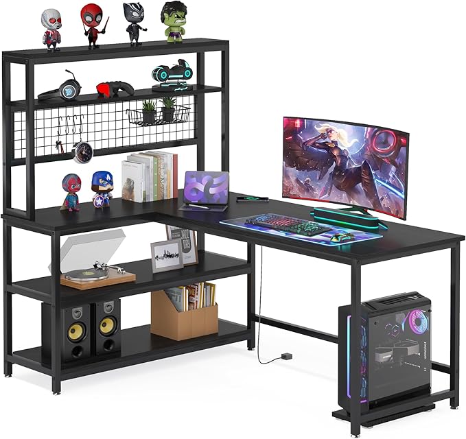Tribesigns 55" Large Computer Desk - Image 9