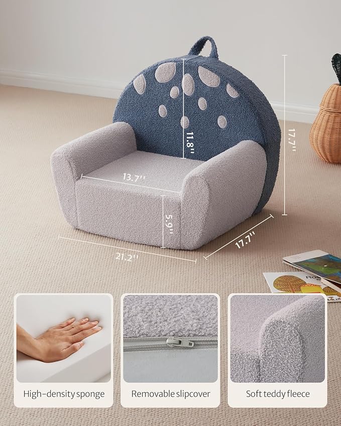 Blissful Diary Toddler Chair Comfy, Foam Kids Chair - Image 3