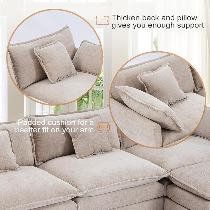 Furniliving Oversized Accent Chairs - Image 5