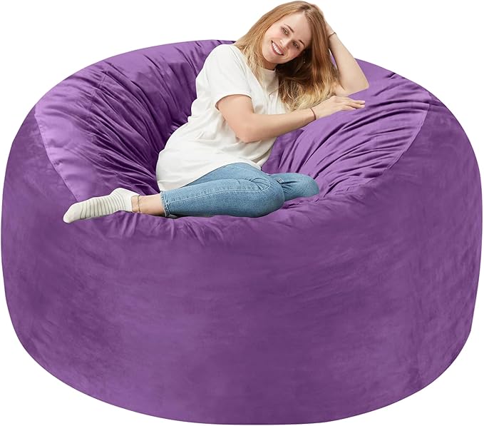 Homguava 4 FT Bean Bag Chair: 4' Bean Bags by Homguava