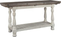 Signature Design by Ashley Havalance Farmhouse Sofa Table, Flip Top Design by SignatureDesignbyAshley