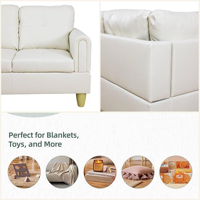 L Shaped Sectional Couches for Living Room, Modern Modular Sectional Sofa - Image 4
