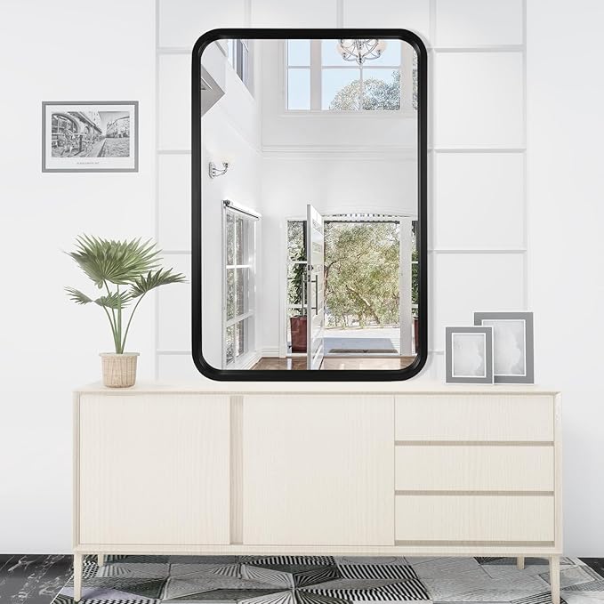 WallBeyond 24x36 Inch Wood Mirror - Image 3