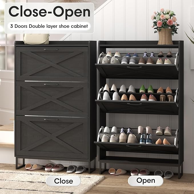 Maupvit Shoe Storage Cabinet - Image 5