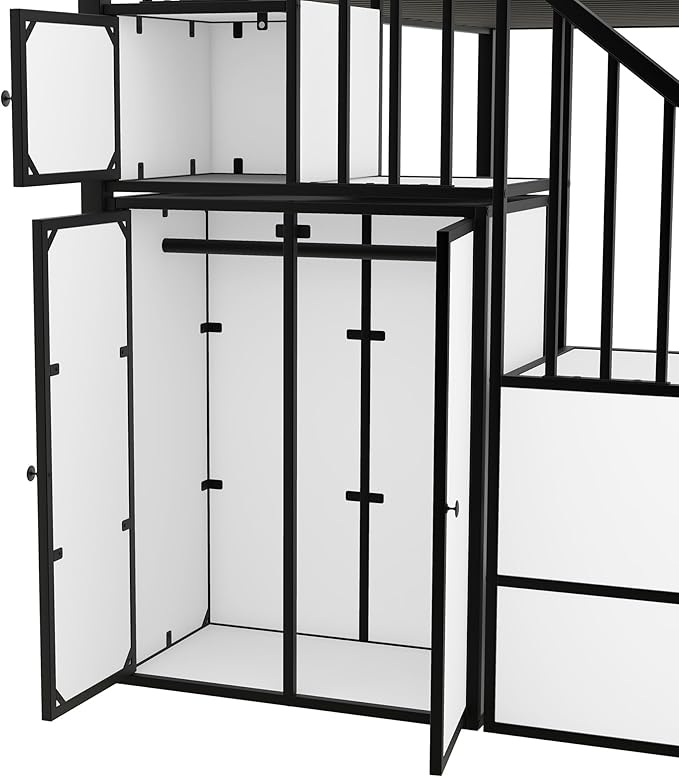 Twin Over Twin Castle-Shaped Bunk Bed - Image 4