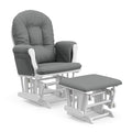 Storkcraft Premium Hoop Glider & Ottoman — GREENGUARD Gold Certified Nursery by Storkcraft