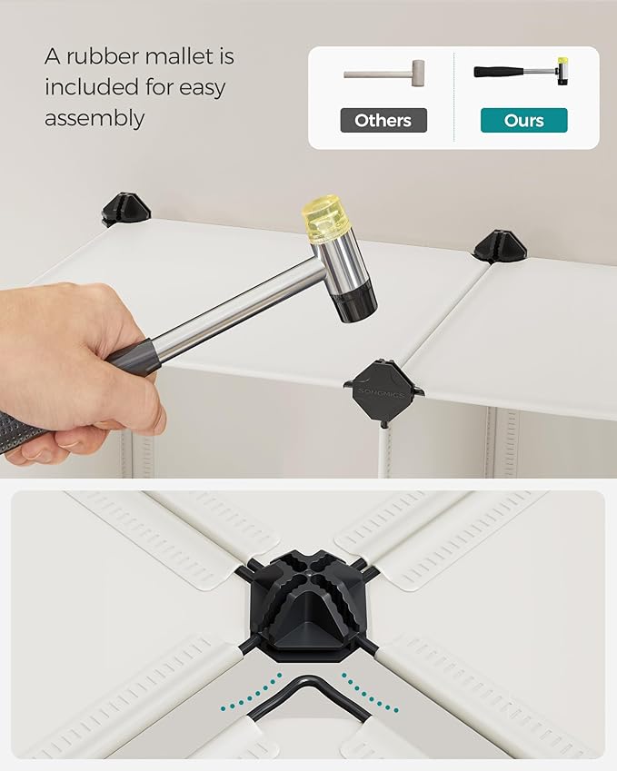 SONGMICS Cube Storage Organizer, Closet Organizers and Storage, Room - Image 6