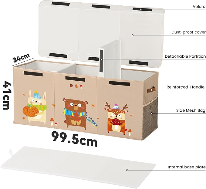 120L Large Toy Storage Box - Image 4