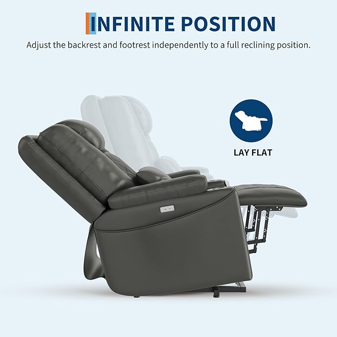 IDEALHOUSE Electric Power Lift Recliner Chair Sofa, Power Lift Chair - Image 5