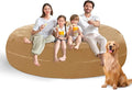 7FT Bean Bag Chair with Ultra Soft Velvet Cover Bean Bag Sofa with Memory Foam by Unknown