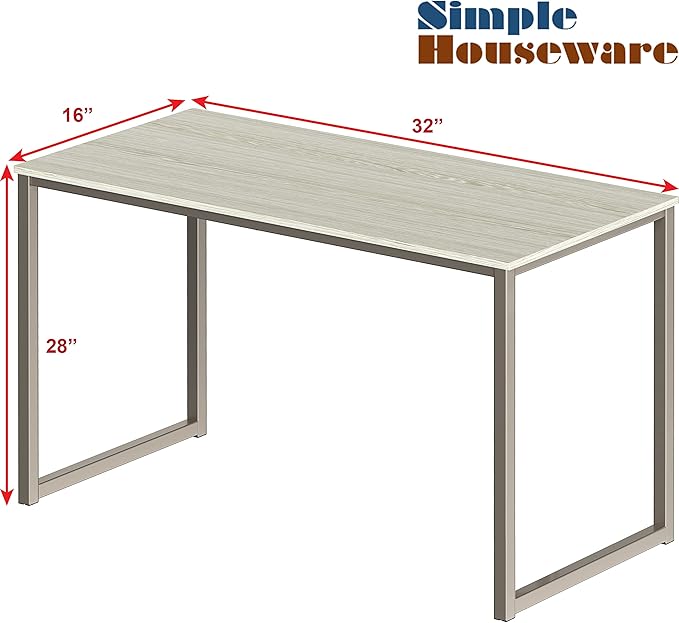 SHW Mission 32-Inch Home Office Computer Desk - Image 3