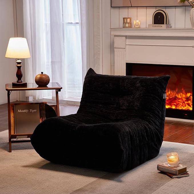 Bean Bag Chair, Fireside Chair Big Bean Bag Sofa - Image 8