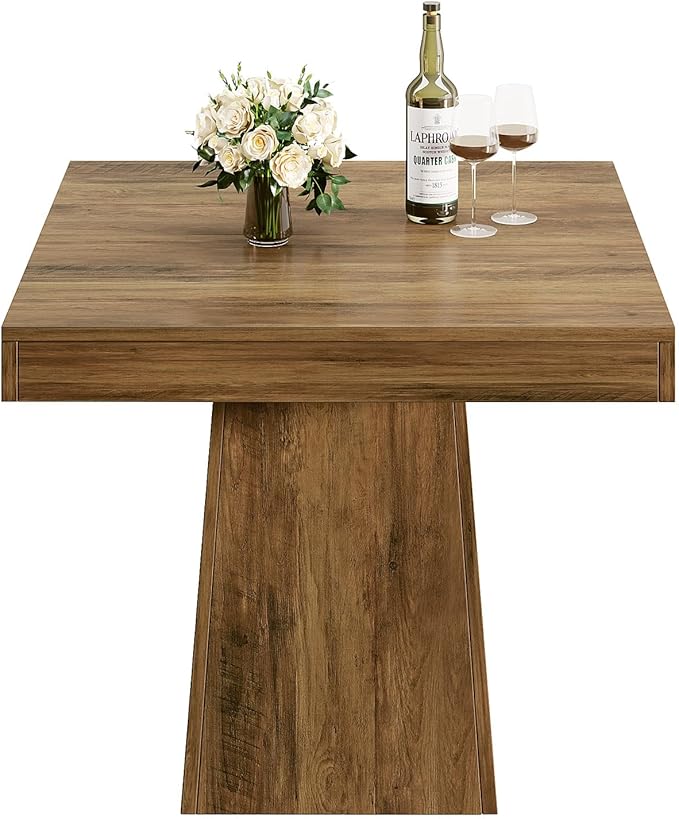 Tribesigns Square Dining Table for 4, 31.5-Inch Small Kitchen Table - Image 8