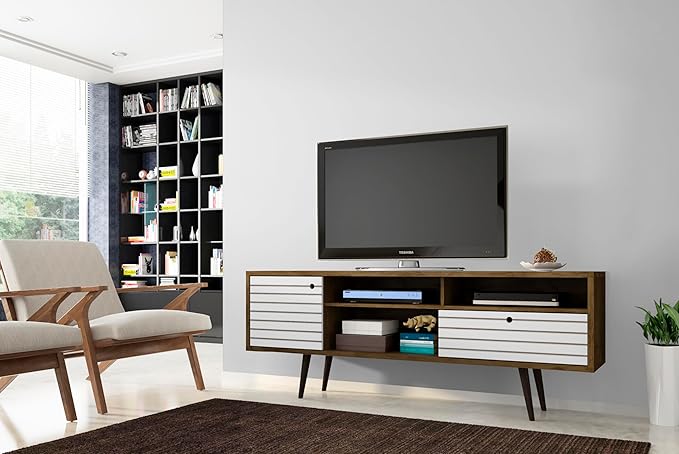 Manhattan Comfort Liberty Mid Century Modern TV Stand - Image 2