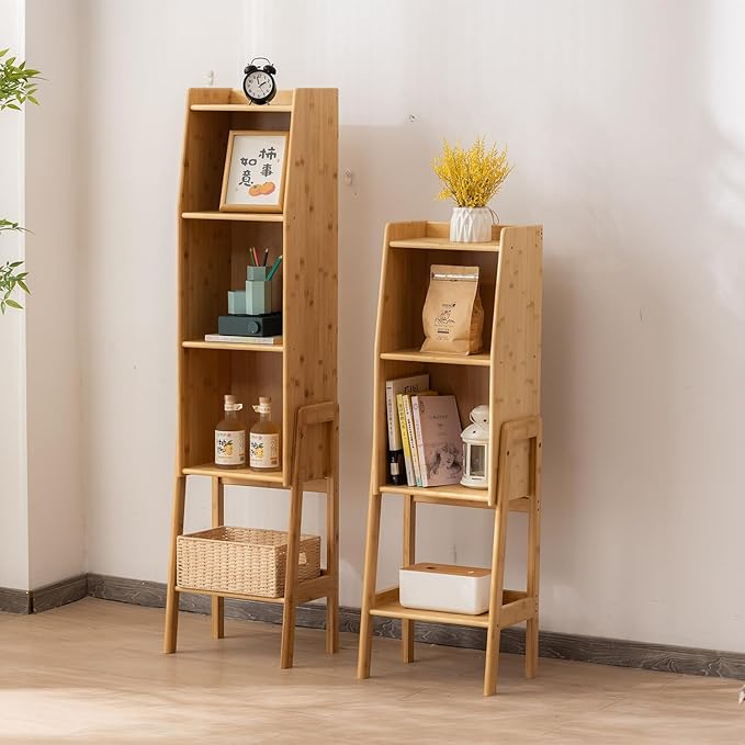 3-Tier Bamboo Bookshelf - Image 5