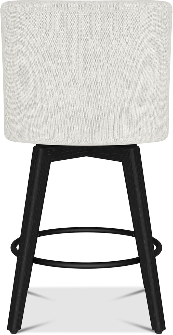 Counter Height Bar Stools Set of 4, Modern Swivel Barstools - Image 8