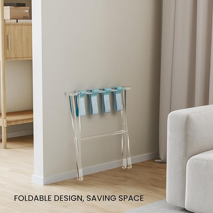 Sumerflos Acrylic Luggage Rack for Guest Room - Image 5