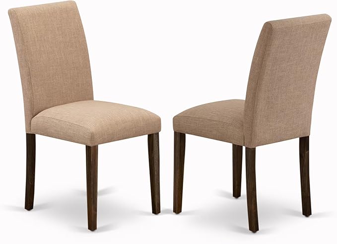 East West Furniture X727AB747-9 9 Piece Dining Set Includes a Rectangle Dining - Image 4