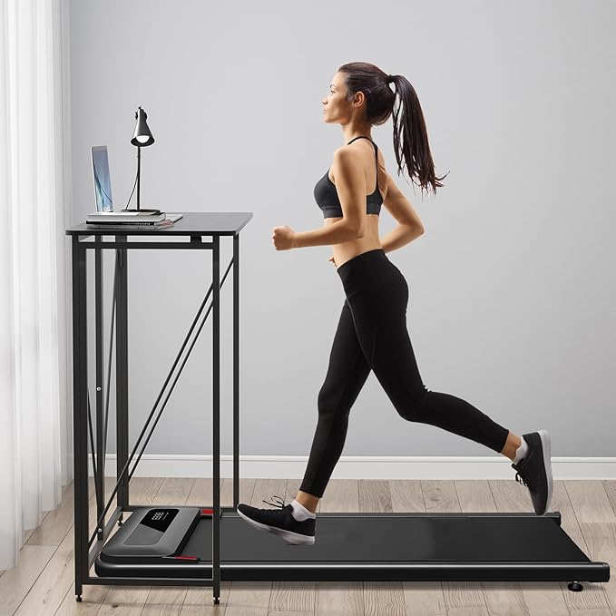 39.37" Folding Standing Desk, Small Laptop Stand Up Desk - Image 3