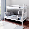 Max & Lily Bunk Bed Twin Over Full Size by MaxLily