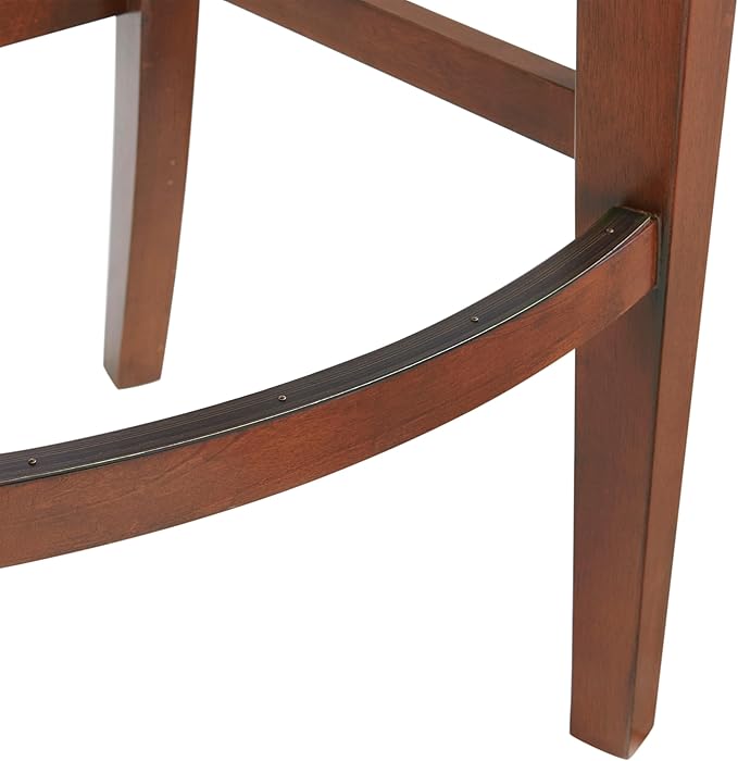 Alaterre Furniture Napa Bar Height Swivel Stool - Image 13