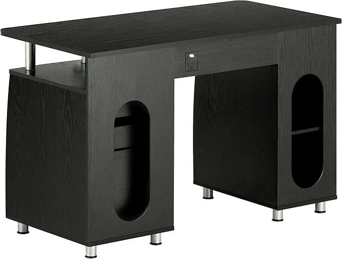 Techni Mobili 47.25" Ergonomic Computer Drawers & File Cabinet - Image 10