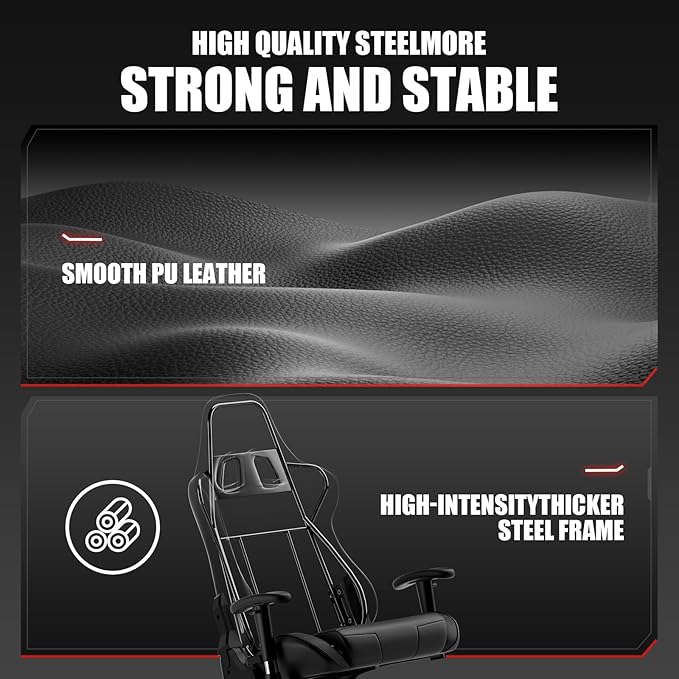 GTRACING Gaming Chair Racing Office Computer Ergonomic Video Game Chair - Image 6