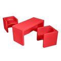 ECR4Kids Tri-Me Table and Cube Chair Set by ECR4Kids