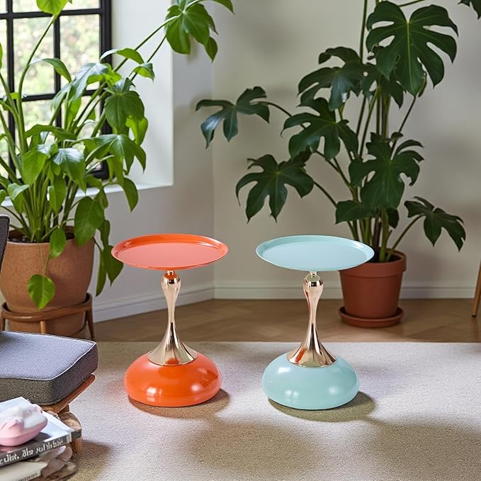 Stylish Hourglass Side Table - Image 5