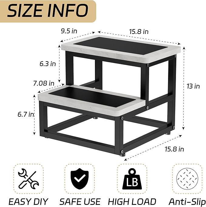 Step Stools, Heavy Duty Stepping Stool - Image 3